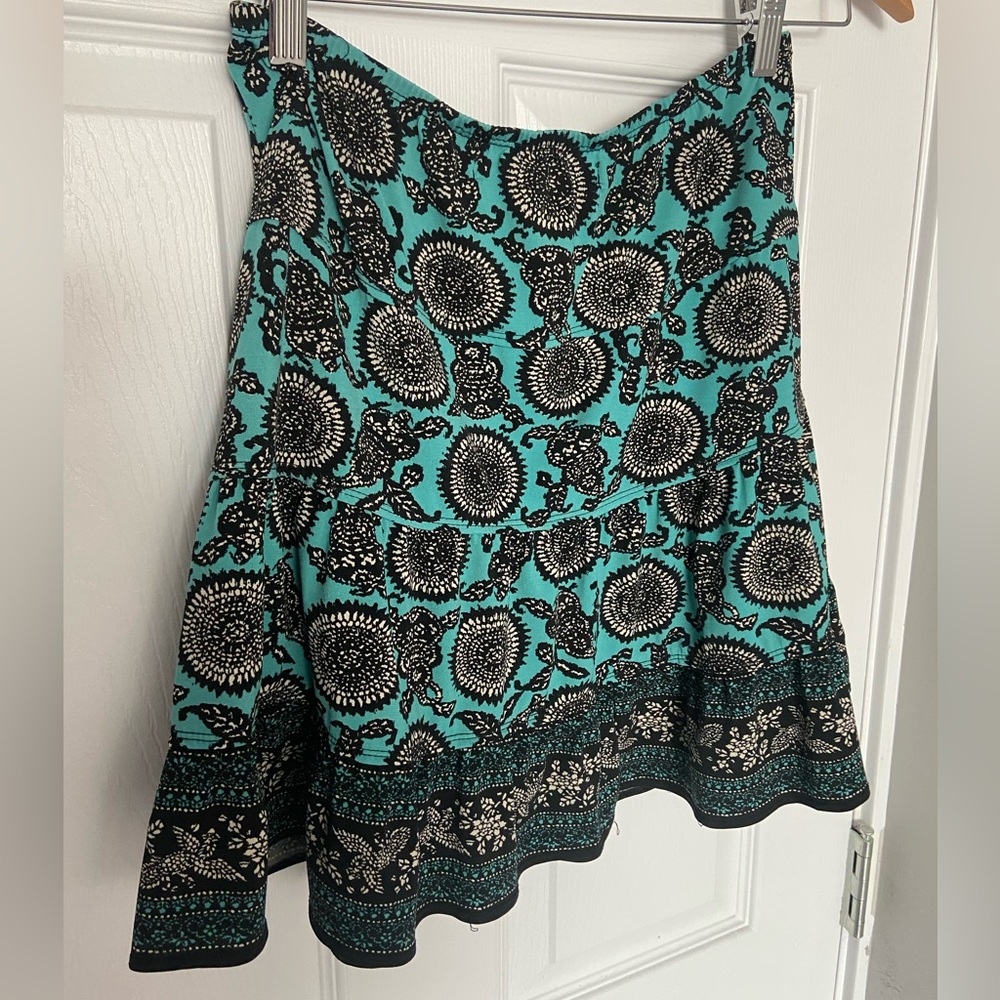 Beautiful turquoise skirt